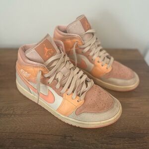 Authentic Apricot Air Jordan 1’s